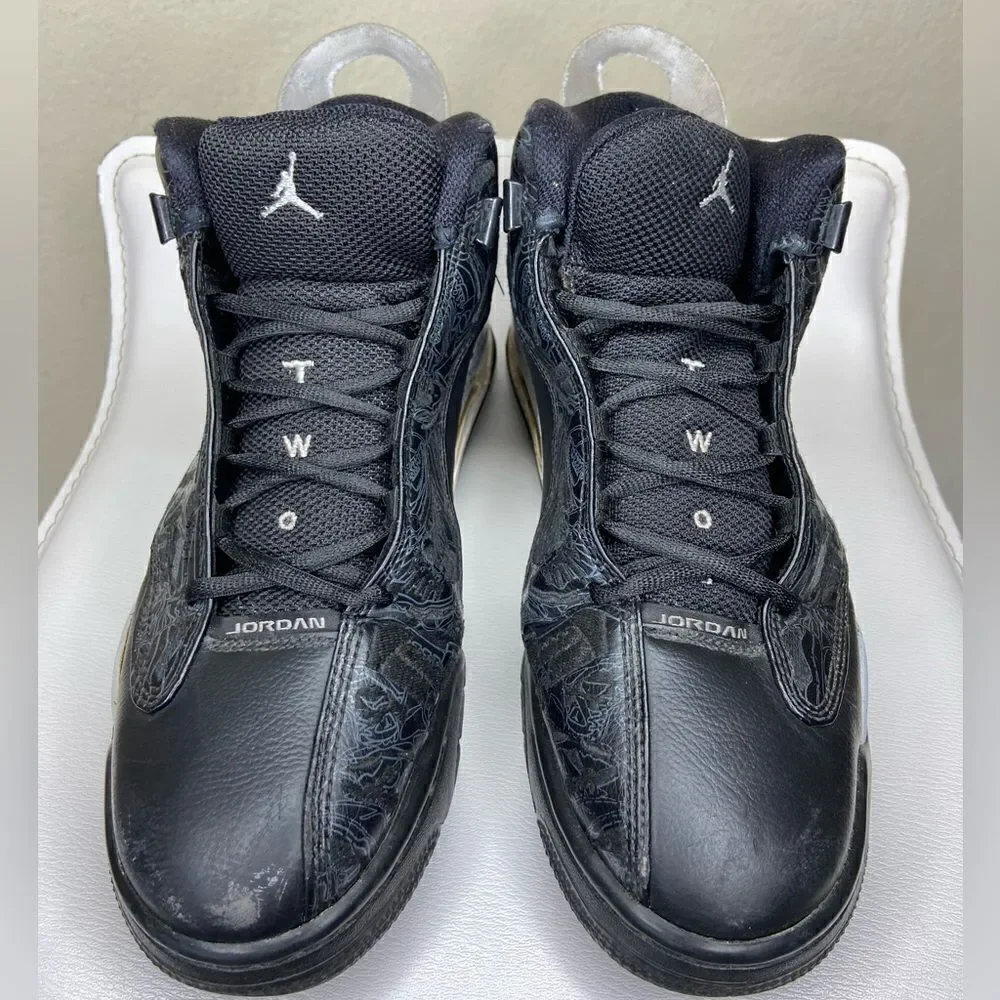 Rare Nike Air Jordan Dub Zero Oreo Black Sneakers Size 10